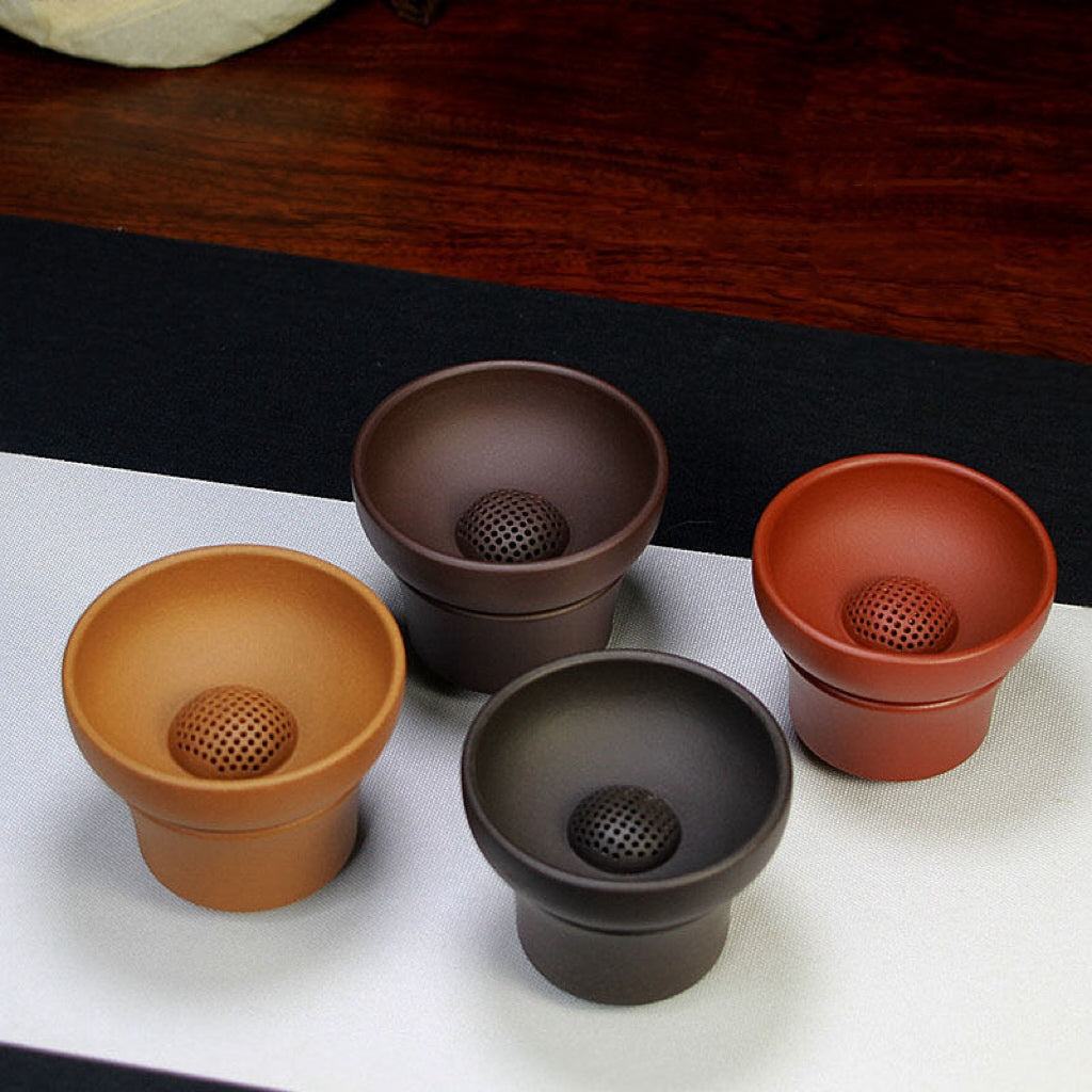 Filtro de Té de Arcilla Yixing en Varios Colores