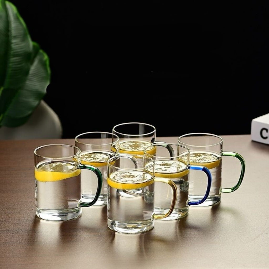 Set de Tazas de Vidrio - Capacidades Variadas