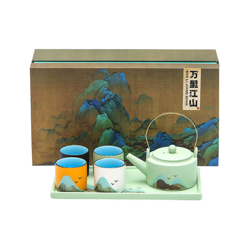 Set de Té de Montaña - 4 Variantes de Color