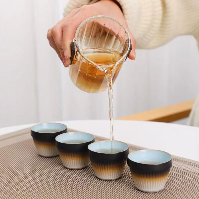 Set de Té Portátil con Taza Filtro y Contenedor de té - 3 Tonos de Color