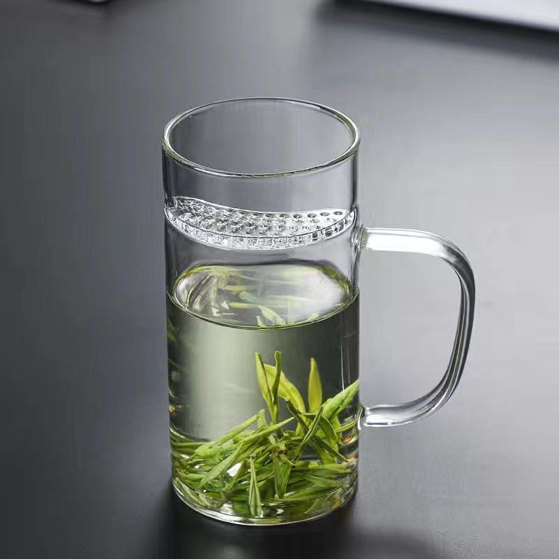 Tazas de Vidrio con Asa - Capacidades de 300ml y 500ml